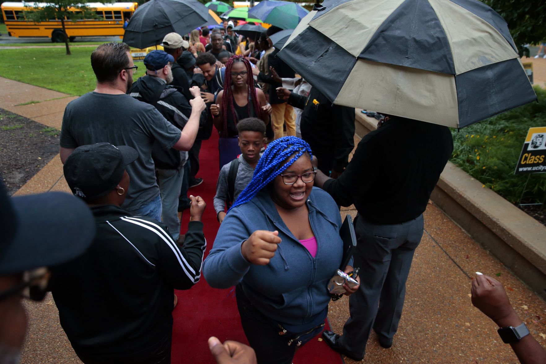 Rolling out the red carpet at University City High